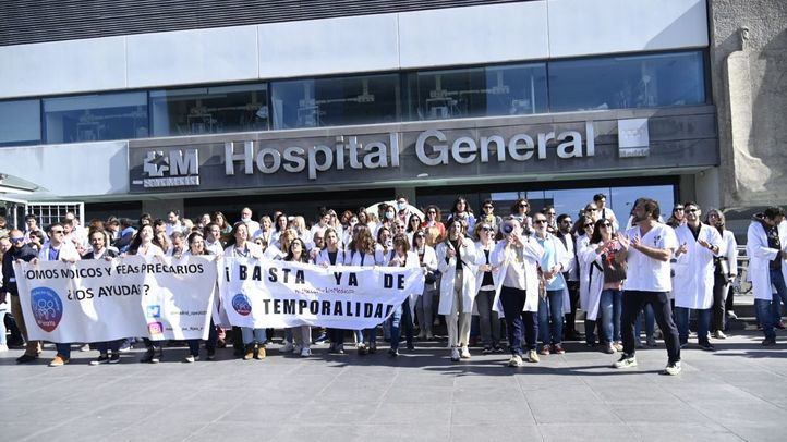 Concentración Sanitarios Hospital La Paz