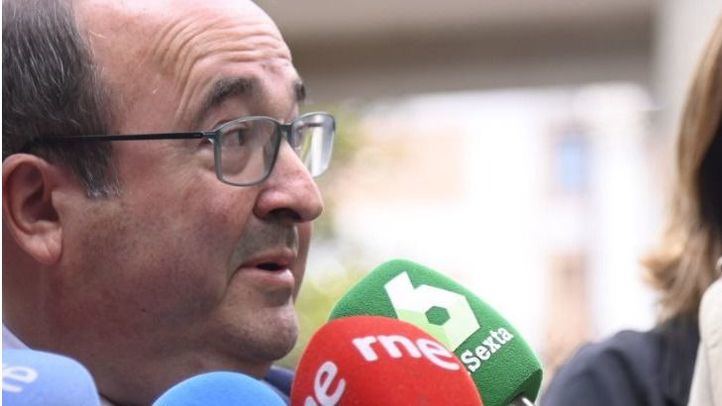 El ministro de Cultura Miquel Iceta