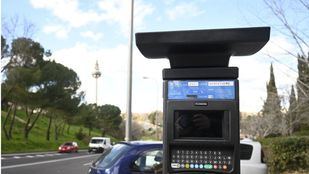 Parquímetros del Servicio de Estacionamiento Regulado (SER) en el barrio de Ventas instalados el pasado año