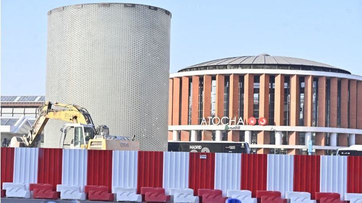 Monumento a las víctimas del 11M, en obras