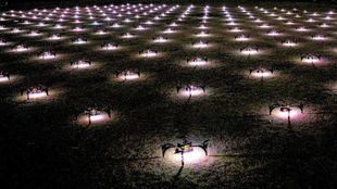 Un enjambre de 120 drones iluminará el cielo de Majadahonda este sábado