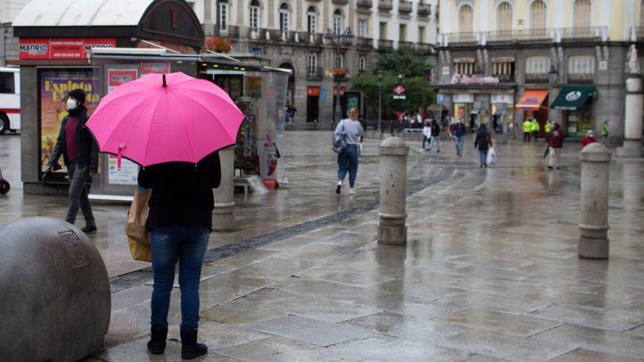 Lluvia en Madrid