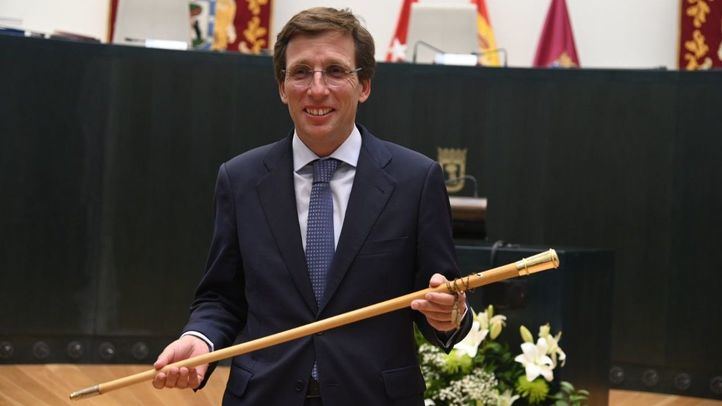 El Alcalde de Madrid el día de su investidura