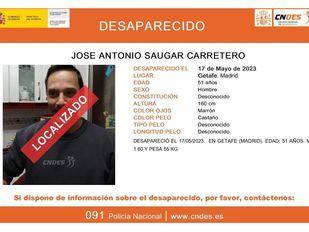 Localizado con vida un hombre desaparecido hace cuatro meses