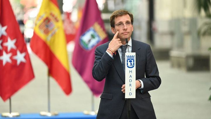 El alcalde de Madrid, José Luis Martínez-Almeida