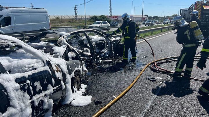 Accidente de tráfico en la A-42