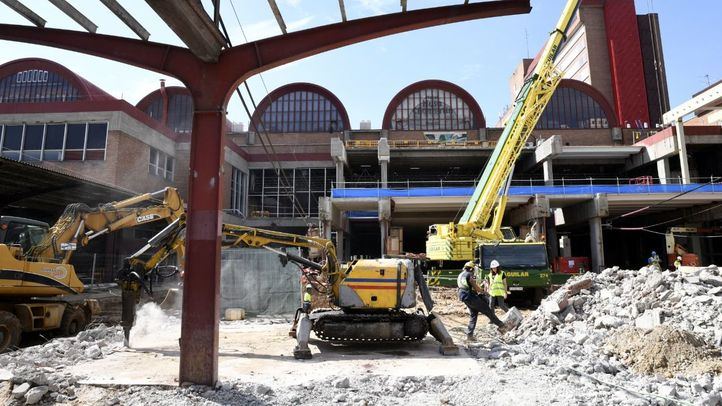 Obras en la Estación Chamartín-Clara Campoamor