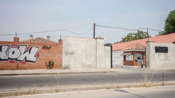 Muro perteneciente a la zona de la 'Operación Campamento'