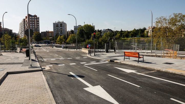 Nueva calle que conecta el barrio de Peñagrande con la M-30 y Valdezarza