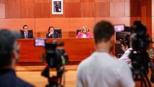 Rueda de prensa de la Junta de Gobierno celebrada en el distrito de Villaverde