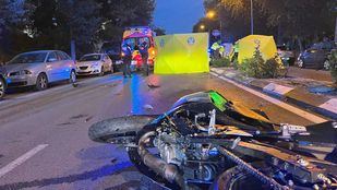 Un joven motorista y una anciana fallecen tras un grave atropello