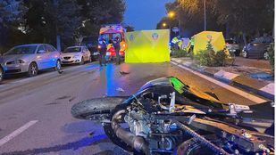Un joven motorista y una anciana fallecen tras un grave atropello