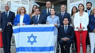 Polémica en el minuto de silencio de Cibeles por los atentados en Israel