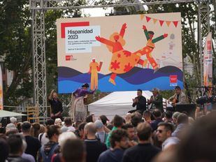 El flamenco de Arabesque irrumpe en Plaza España