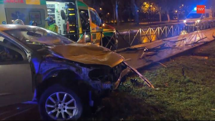 Accidente de tráfico en Leganés