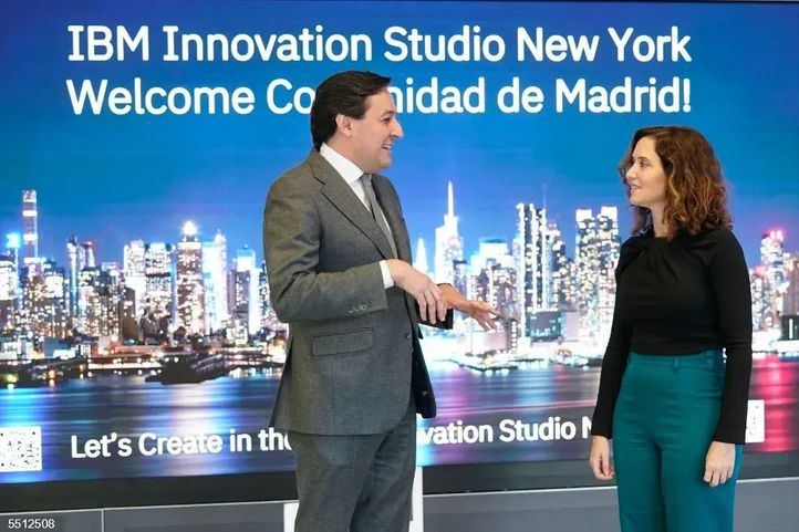 Ayuso se reúne con el Vicepresidente Mundial del IBM, Darío Gil