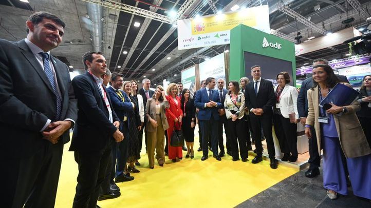 La ministra en la inauguración de Global Mobility Call