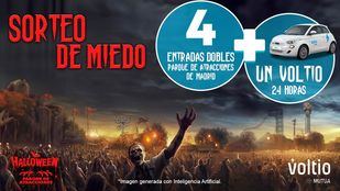 Gane una entrada doble al Parque de Atracciones y viajes todo un día con Voltio