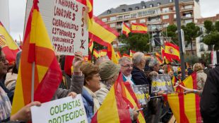 Multitudinaria manifestación contra la amnistía y Pedro Sánchez: "El fin no justifica los medios"