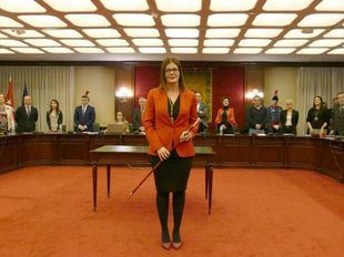 Investidura de la exalcaldesa de Móstoles Noelia Posse