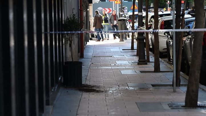 Calle Núñez de Balboa, donde ha sido disparado Alejo Vidal-Quadras
