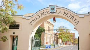 Entrada del Cuartel General Arteaga, en el barrio de Carabanchel, a 3 de noviembre de 2023, en Madrid (España).