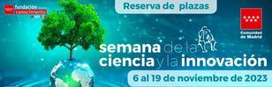 Cartel 'Semana de la Ciencia y la Innovación 2023'