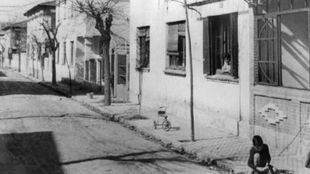 Antigua calle de Colonia Hogar Ferroviario.
