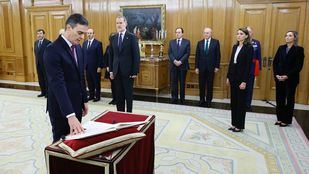 Los comentarios sobre la jura del cargo de Pedro Sánchez