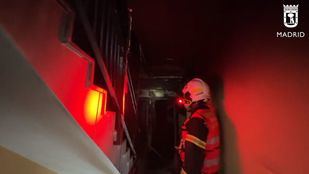 Incendio en una vivienda en San Blas-Canillejas