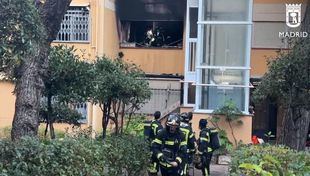 Incendio en San Blas