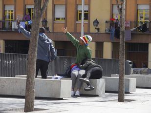 Imagen de archivo de la Plaza de Nelson Mandela