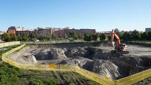 Construcción del nuevo centro cultural del Ensanche de Vallecas