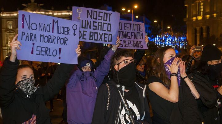 Imagen de la manifestación por el 25-N en 2019