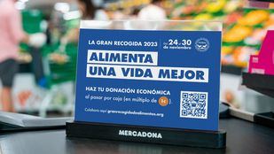 Mercadona participa en la gran recogida de alimentos de Fesbal, del 24 al 30 de noviembre