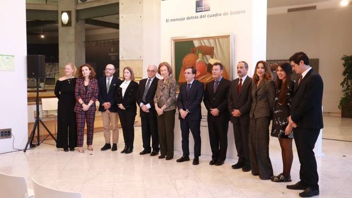 'El mensaje detrás del cuadro de Botero', campaña a favor del Banco de Alimentos en CentroCentro