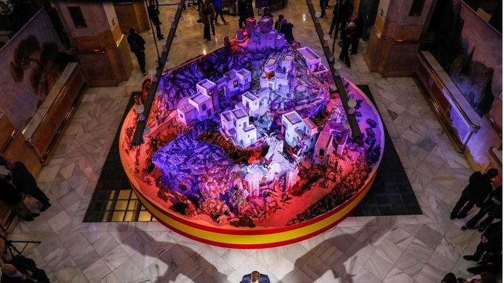 Belén municipal de Cibeles