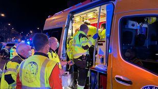 Herida grave una mujer de 71 años tras sufrir un doble atropello