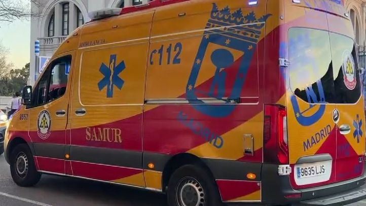 Ambulancia del Samur en una imagen de archivo