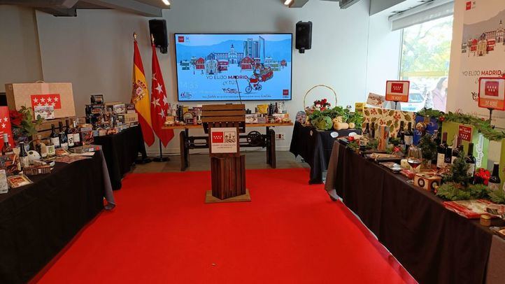 Cestas de Navidad con productos de origen 100% madrileño