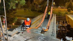 Corte de la M-30 a medianoche del sábado por obras en el puente de acceso a La Moncloa