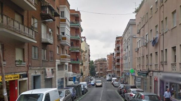 Calle Jerónima Llorente, donde tuvo lugar el suceso