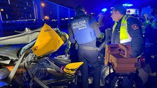 Accidente de tráfico en la M30