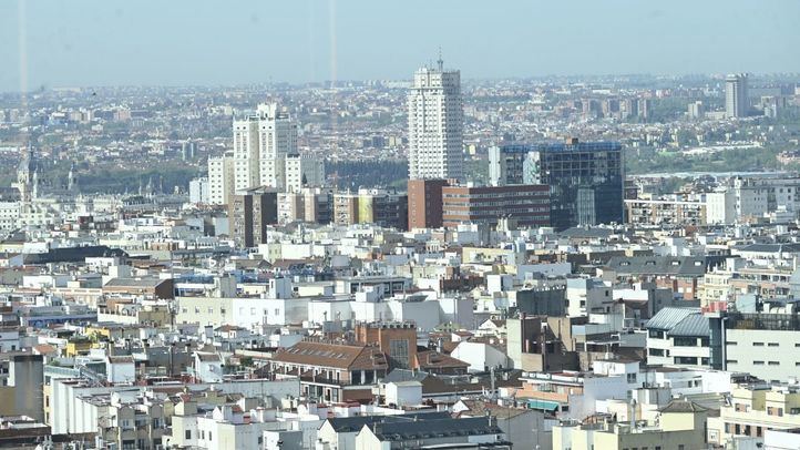 Vistas de Madrid desde Torre Azca