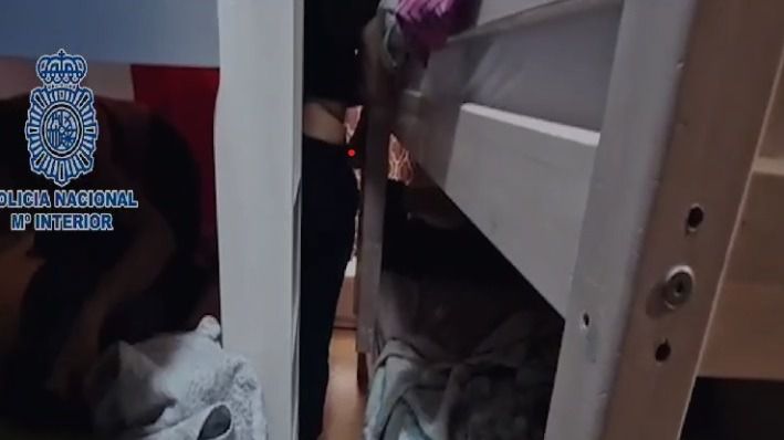 Siete mujeres liberadas y 24 detenidos de una red de trata que las prostituía y obligaba a consumir y enviar drogas