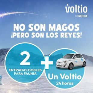 Voltio sortea dos entradas dobles para visitar Faunia este sábado