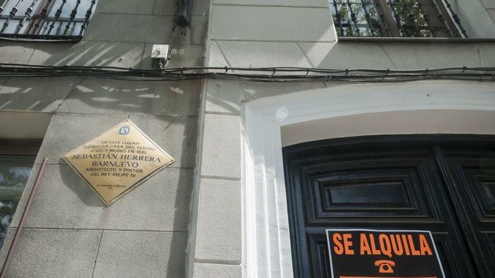 Cartel de 'Se alquila'