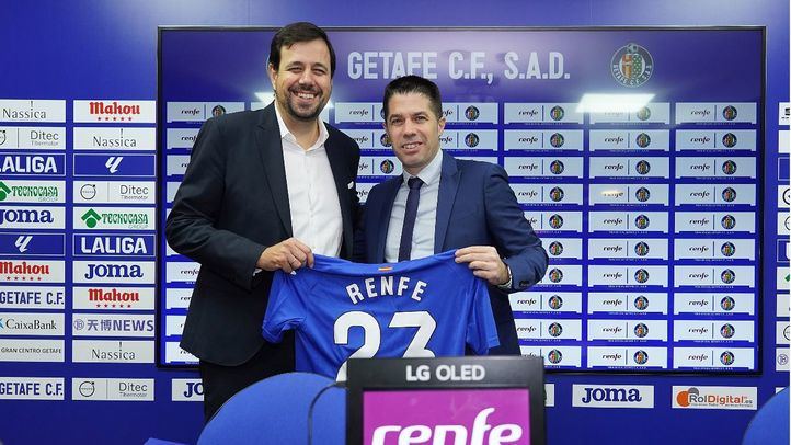 Renfe se convierte en Tren Oficial del Getafe CF, que se suma a una larga lista de clubes deportivos con los que colabora la compañía