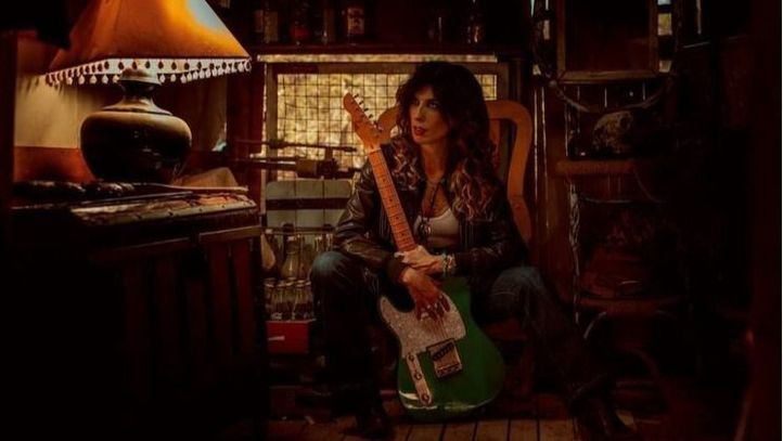 La guitarrista Susan Santos
