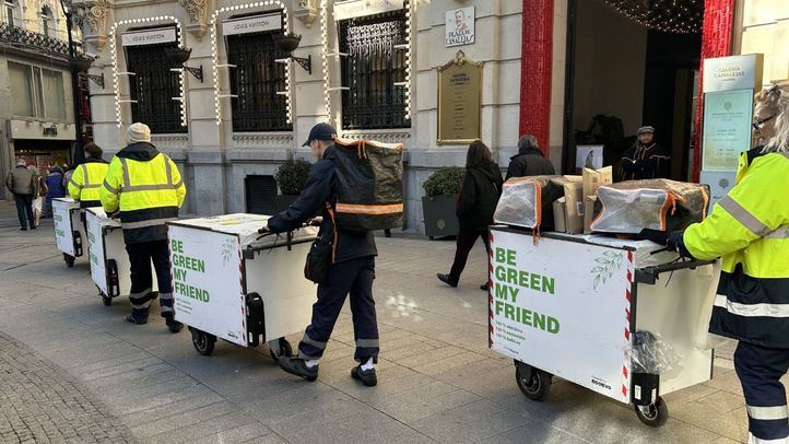 Así es el servicio sostenible e inclusivo de reparto de paquetería para el centro de Madrid impulsado por Integra CEE y Koiki